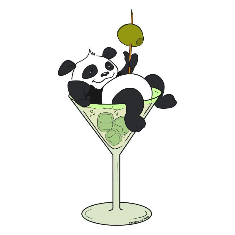 Quarantine drink Funny Panda