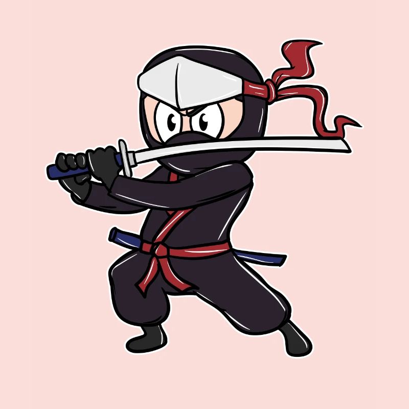 Perfektes Kinder Samurai, Ninja, Ninjas Geschenk