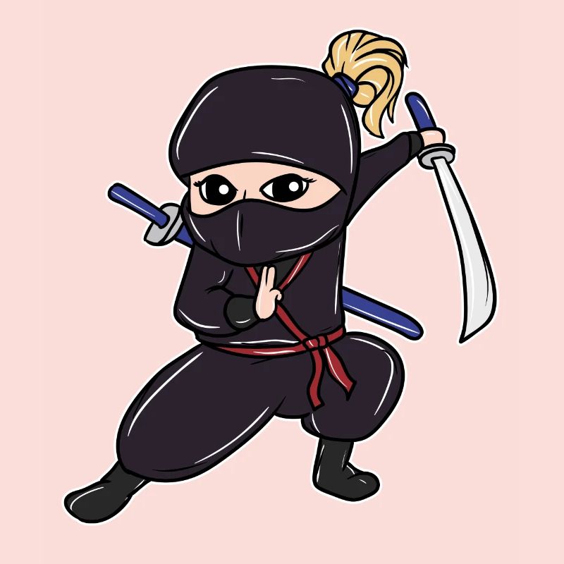 Perfektes Kinder Samurai, Ninja, Ninjas Geschenk