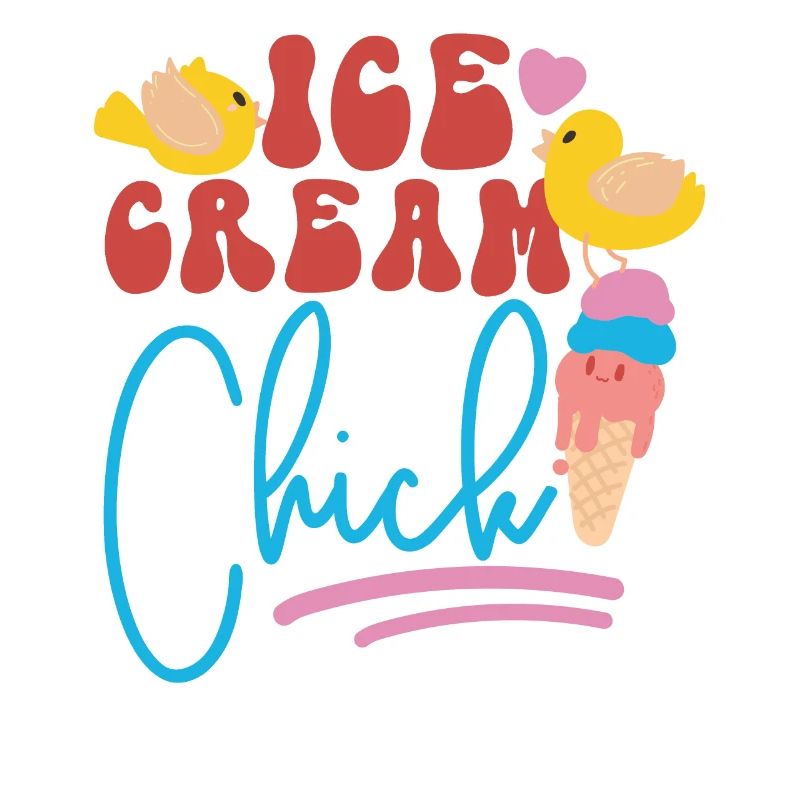 Crème glacée Cône de poulet Crème glacée