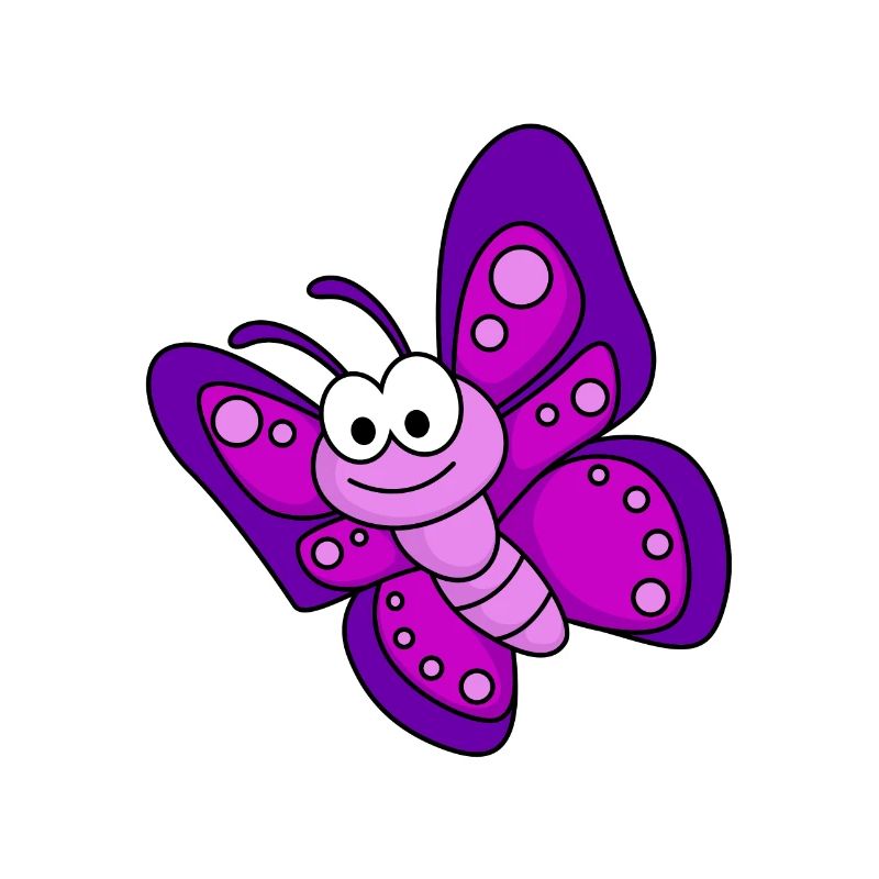 Butterfly Comic Animal