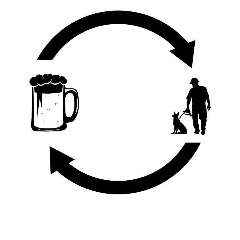 Bier loading Pfeile und Hund 1 -