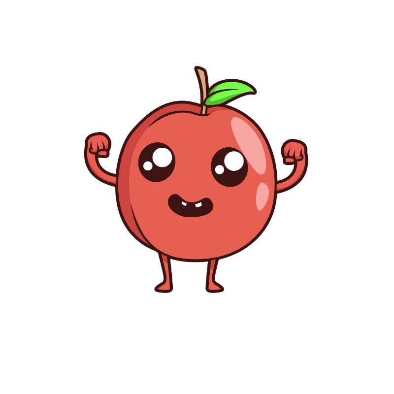 Kawaii Comic Peach