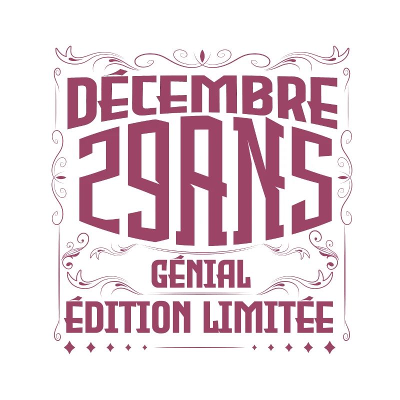 DÉCEMBRE 29 Ans | Édition limitée