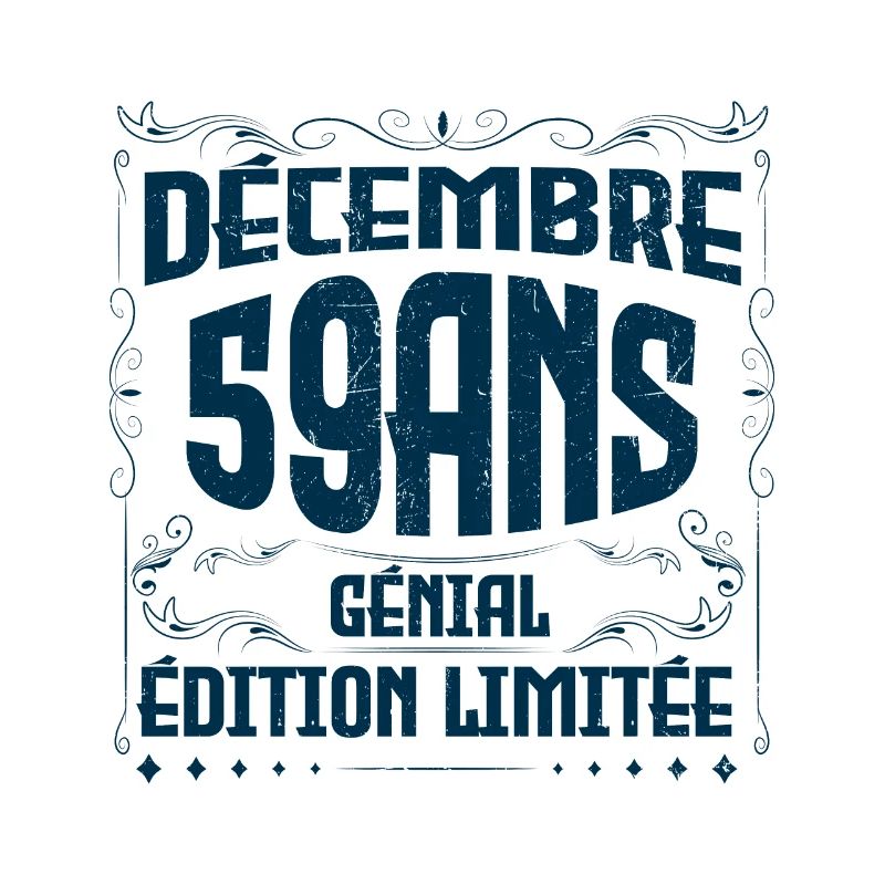 DÉCEMBRE 59 Ans | Édition limitée