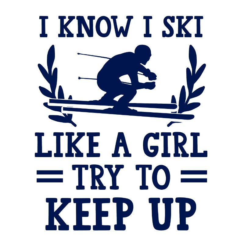 Ski wie ein Mädchen