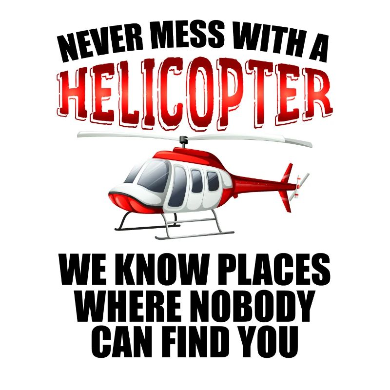 Helicopter Airplane Pilot Flight Gift