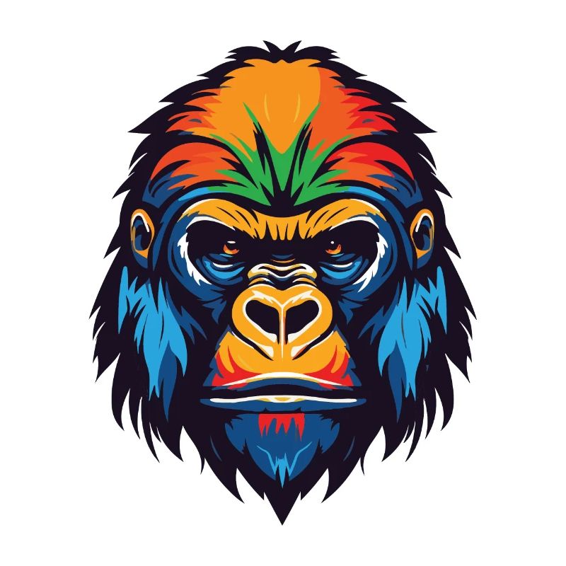 Gorilla Head