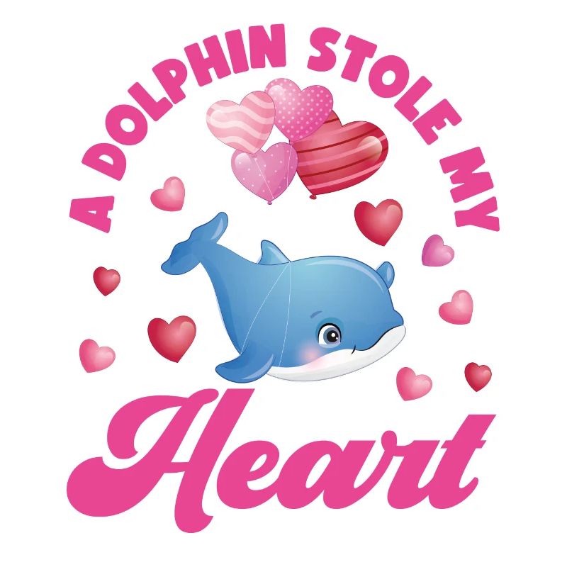 Dolphin Valentines Day A Dolphin