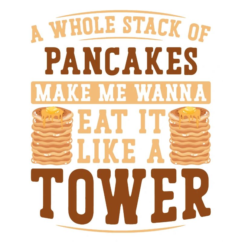 Pancake Lover Kids A Whole Stack