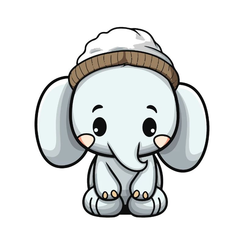 Elefant Tier Baby Comic