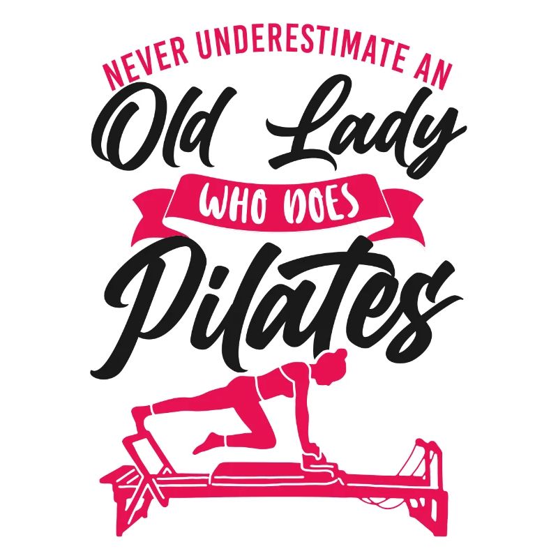 Instructeur de Pilates Professeur Grand-mère