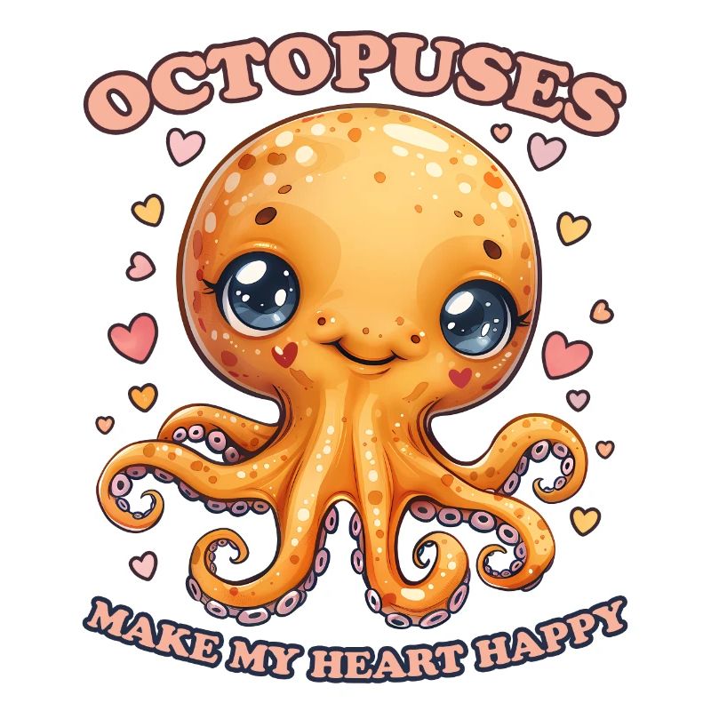 Funny Octopus Cephalopod Squid Gift