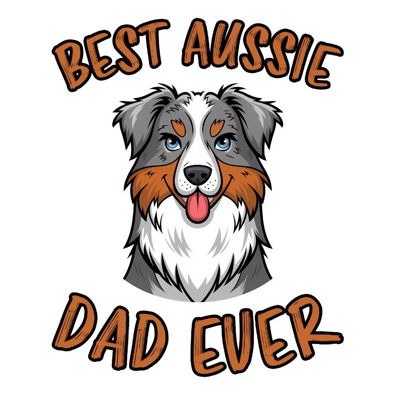 Australian Shepherd Papa Lustiges Aussie Geschenk