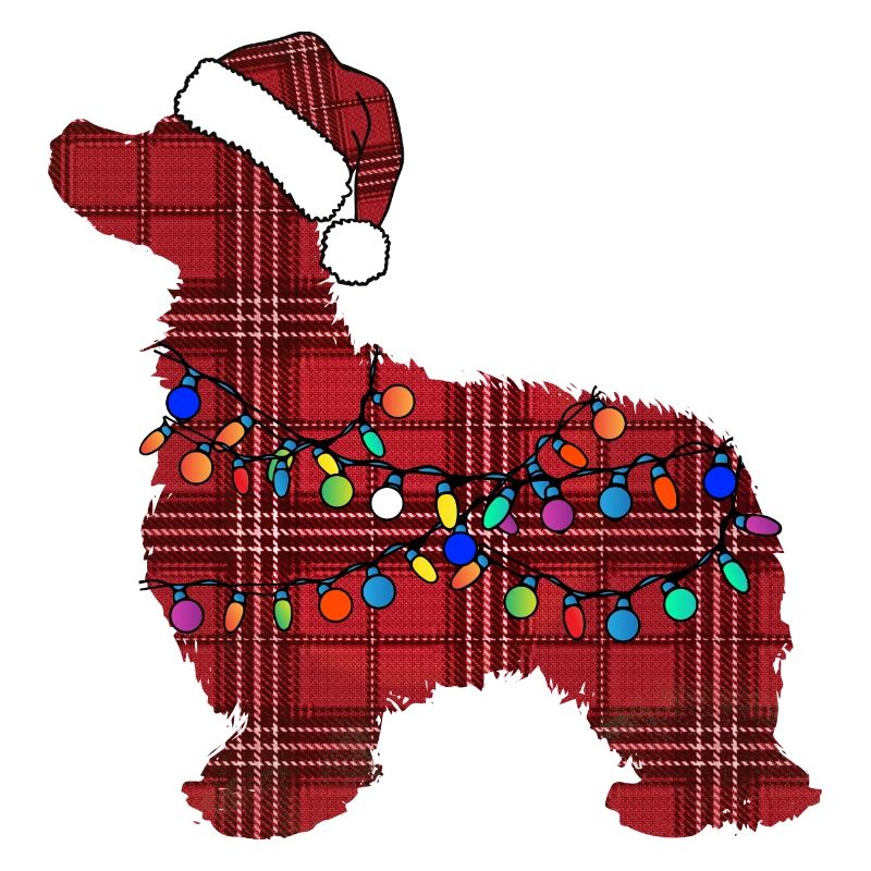 Cocker Spaniel Dog String lights Nikolaus Beanie