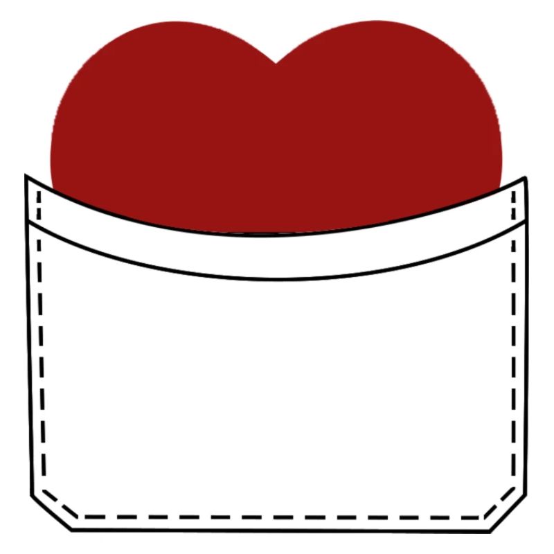 Herztasche