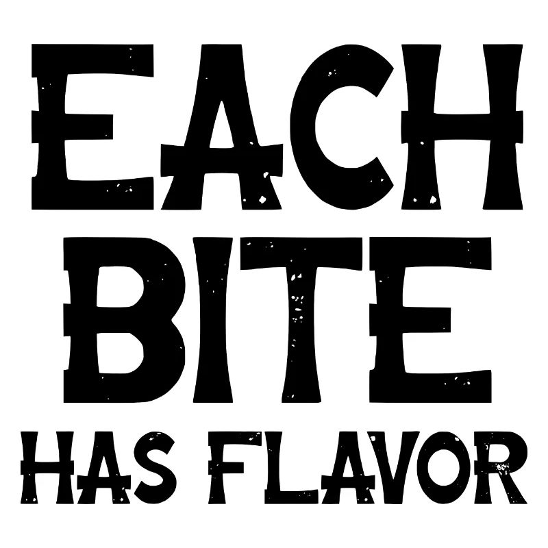 Each bite has flavor