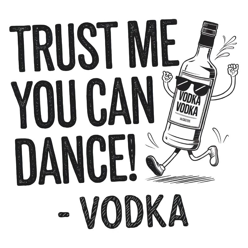 Croyez-moi, vous savez danser. -Vodka
