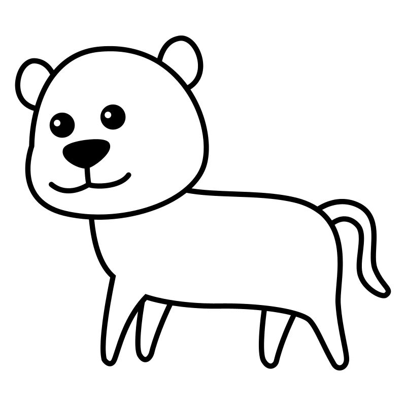 Panther Comic Animal