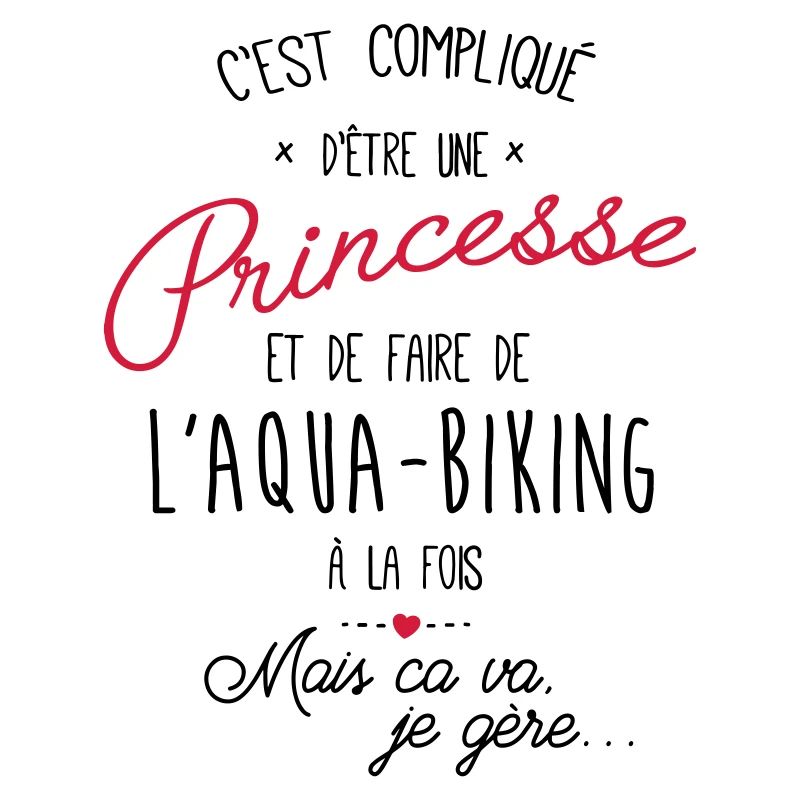 princesse et Aqua-Biking