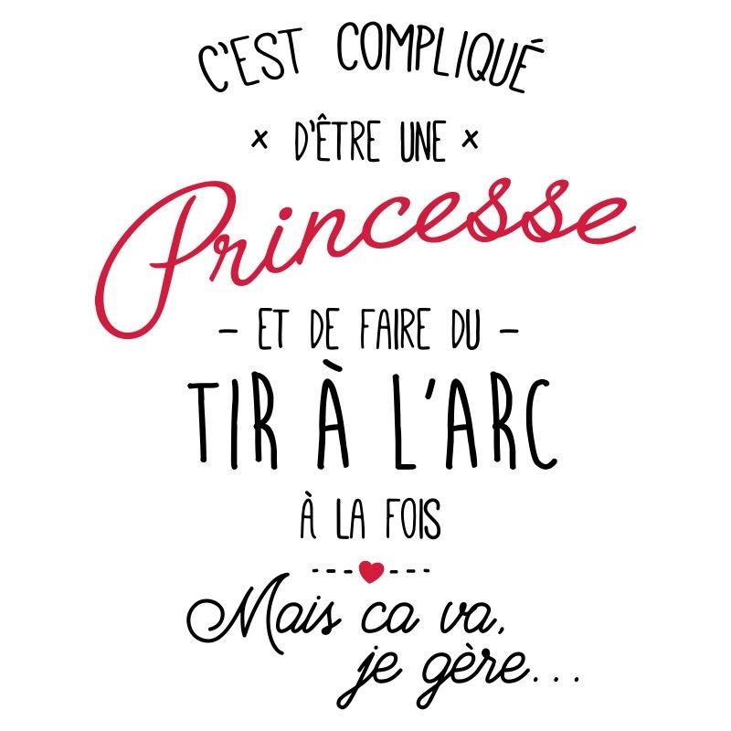 princesse et tir a l'arc