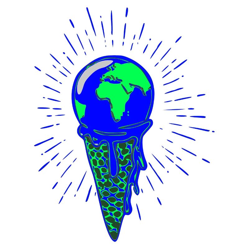 Boule de glace Monde Climat Terre