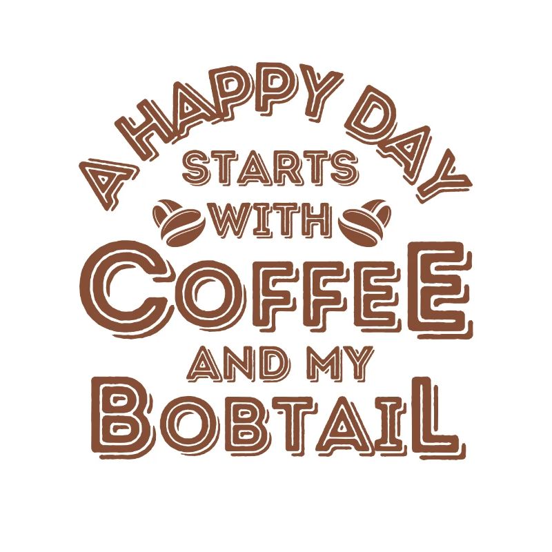 Bobtail Kaffee Katze Cafe
