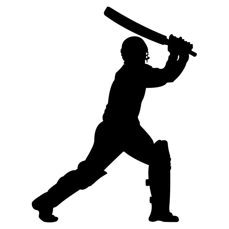 Cricket-Schattenbild