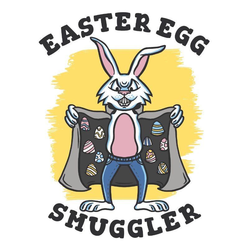Easter egg smuggler Rabbit