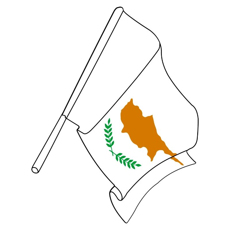 Flagge Zypern