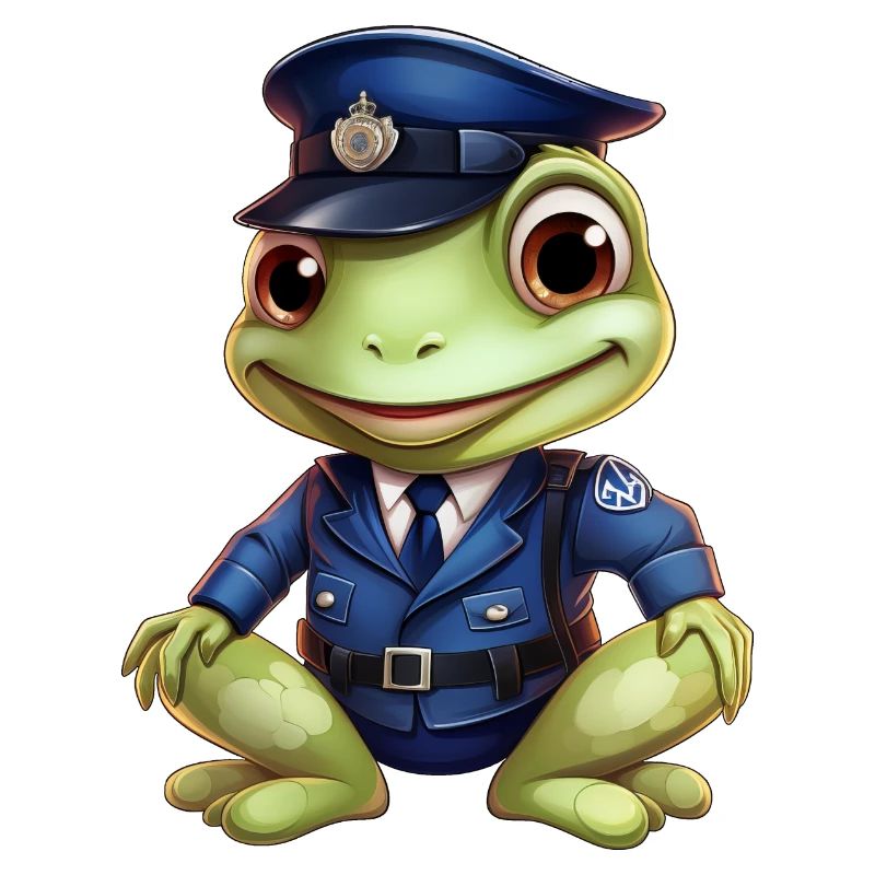 Frog Policeman