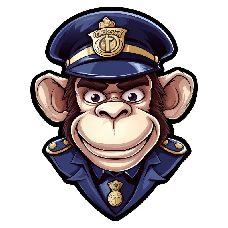 Monkey Policewoman
