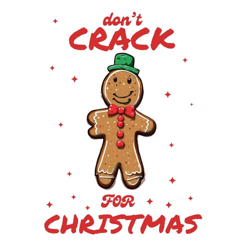 Gingerbread design: Don´t crack for Christmas