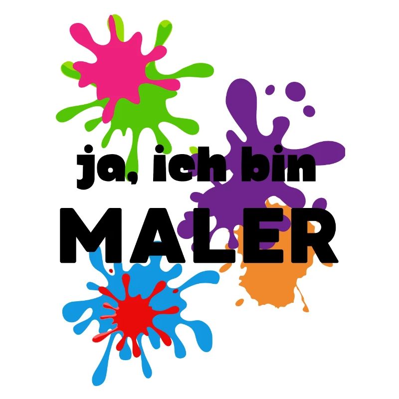 Ja ich bin Maler