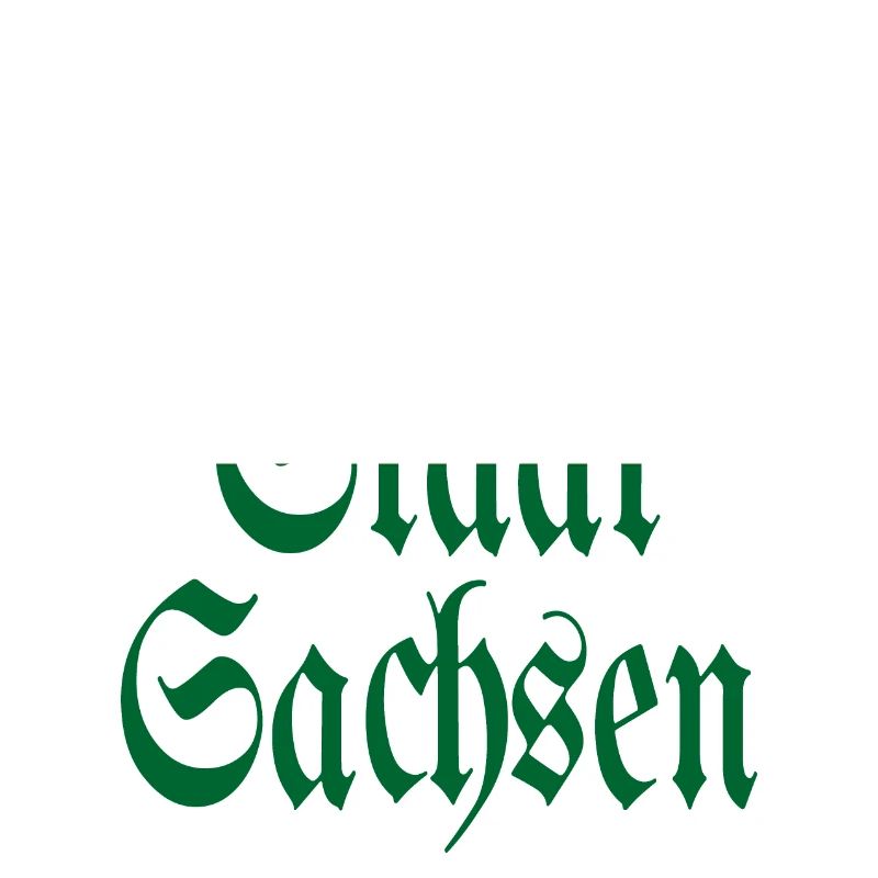 Land libre de Saxe blanc vert maison