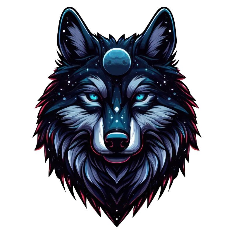 Kosmischer Wolf
