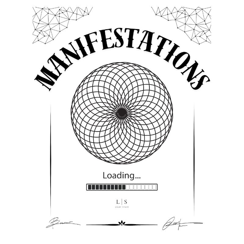 Manifestation loading black/white
