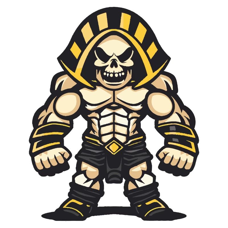 skull pharao