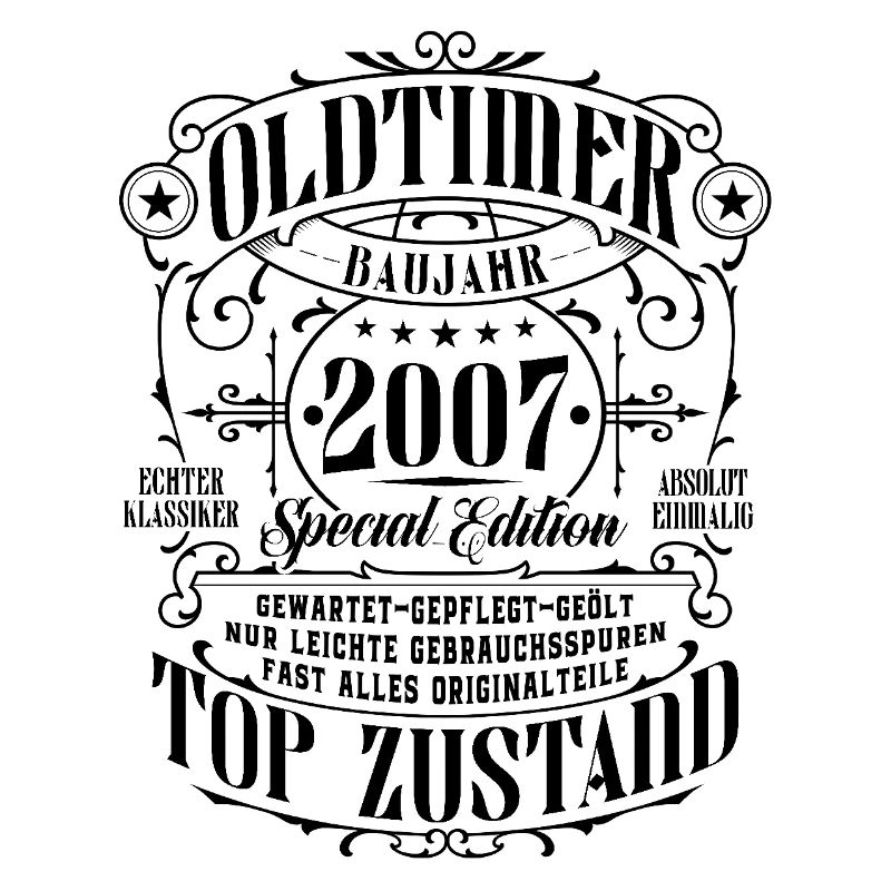 Oldtimer 2007 geboren Geburtstag Geschenk