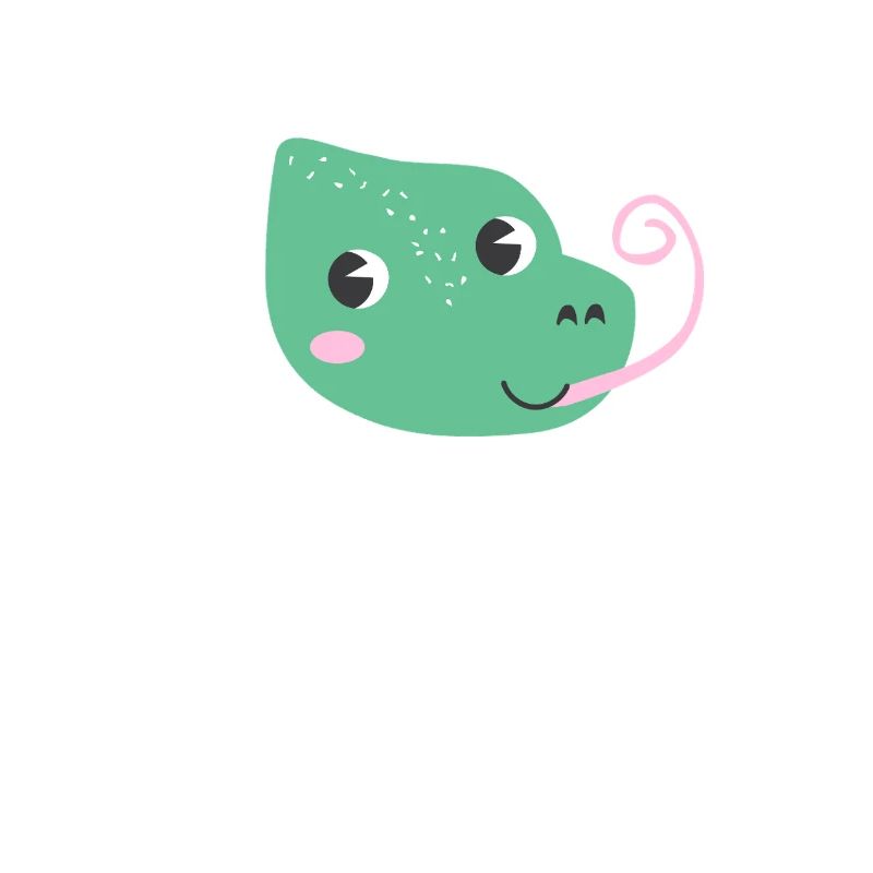 Incroyable iguane tropical