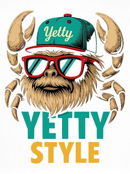 Yetty Style Yeti Graphic