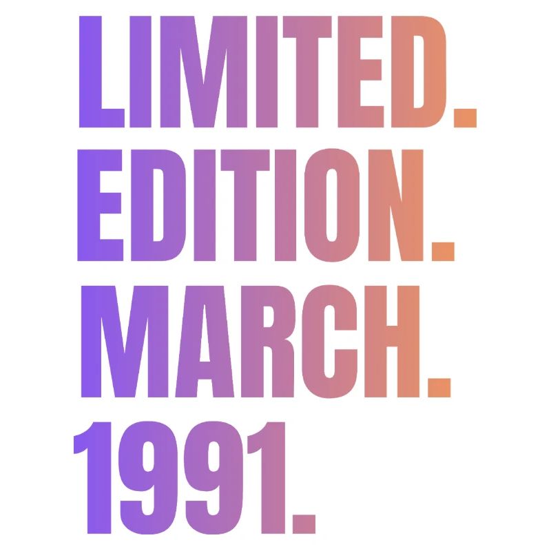 Édition Limitée Mars 1991