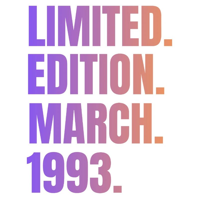 Édition Limitée Mars 1993