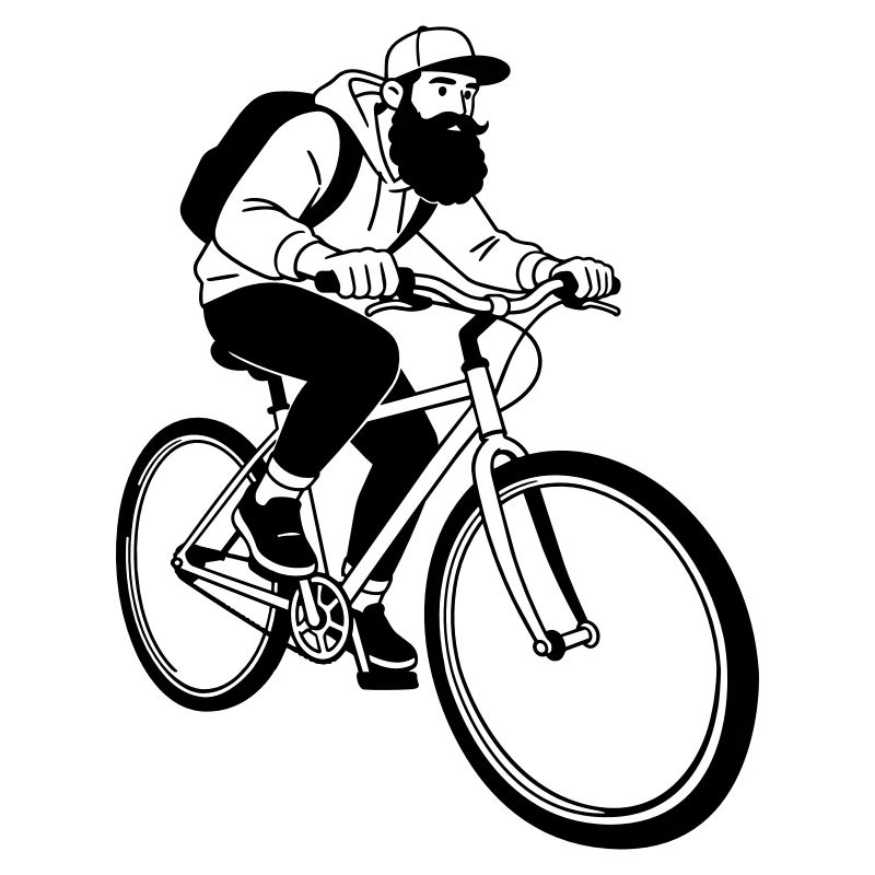 Hipster moto