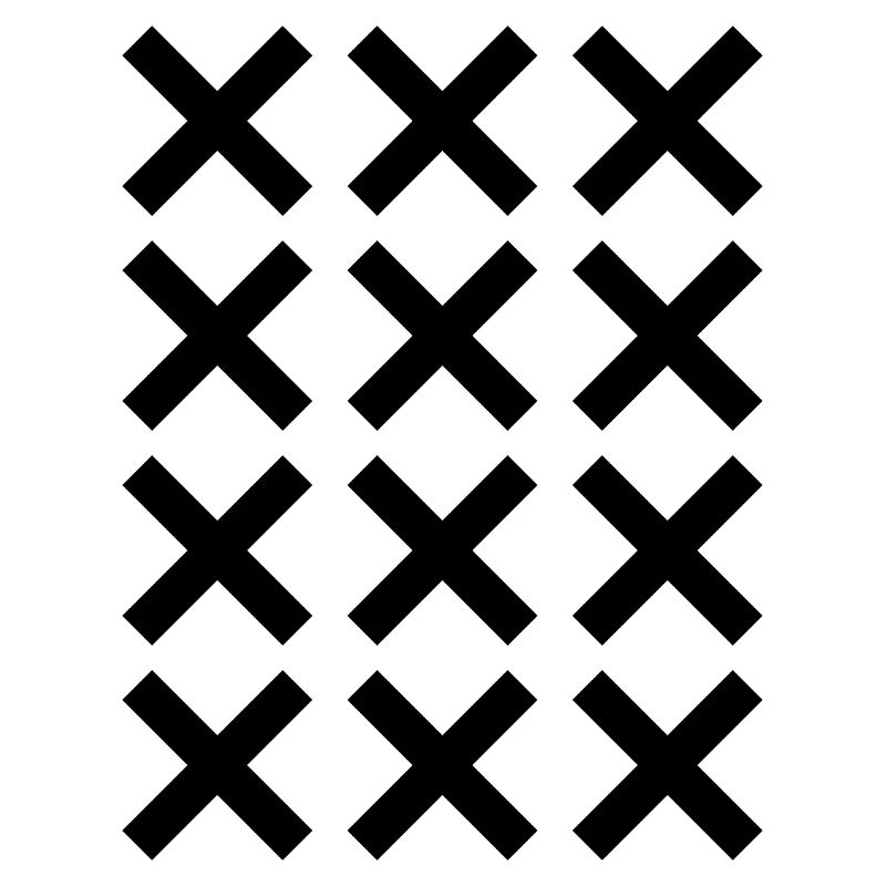 Conception de la grille en X
