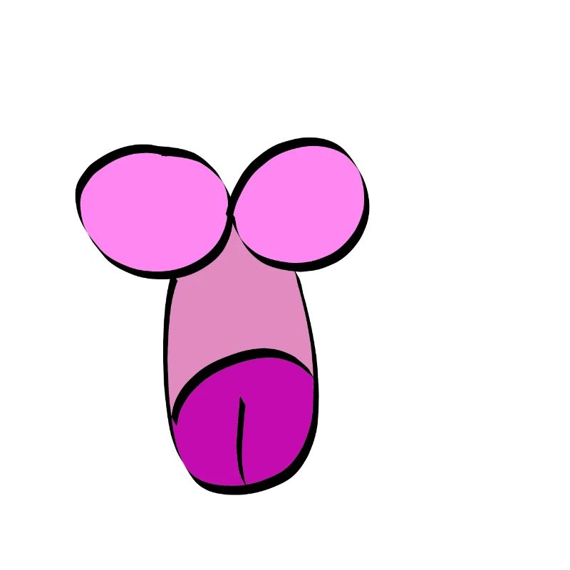 Large penis thick penis limb tail