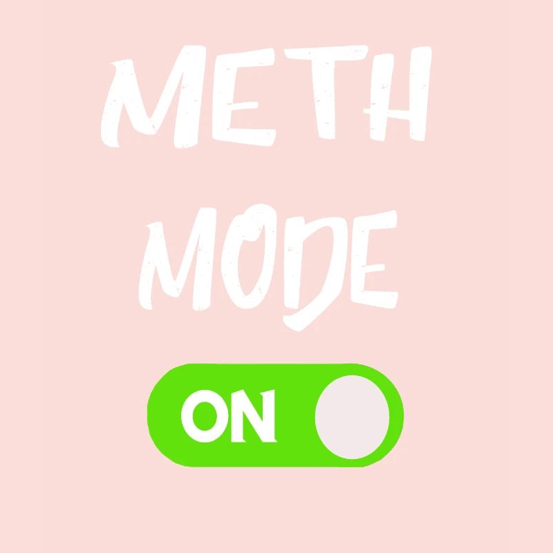 Meth Mode On Power Switch Crystal Gift