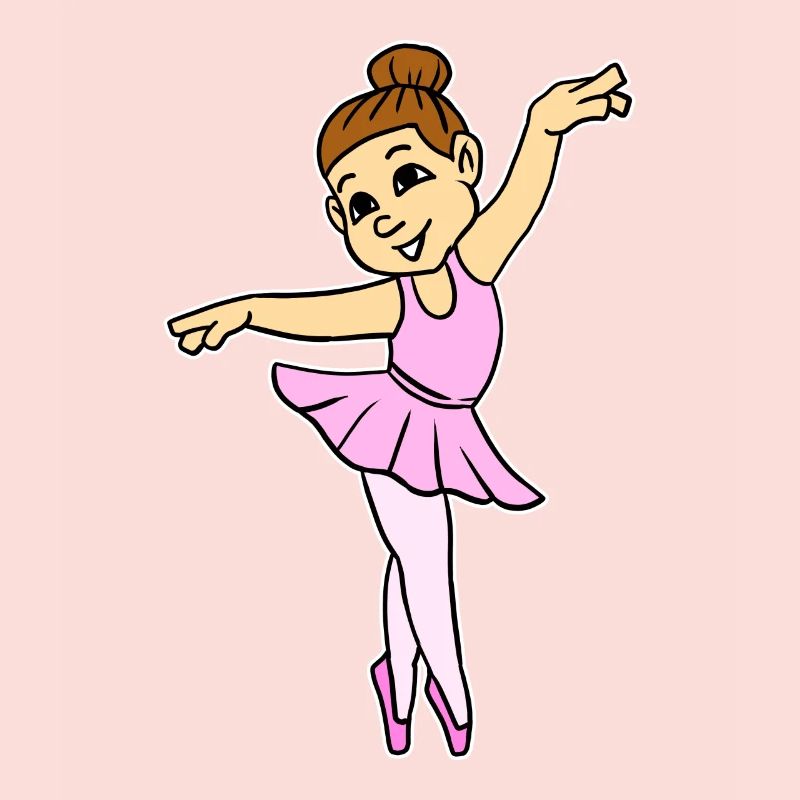Modèle de danse de ballet