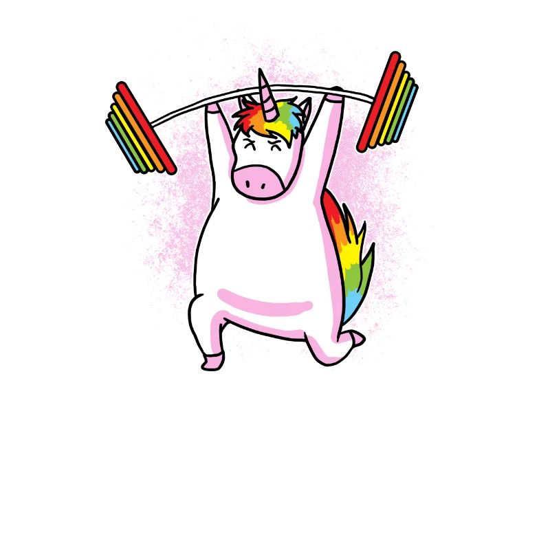 Einhorn Geschenk heben