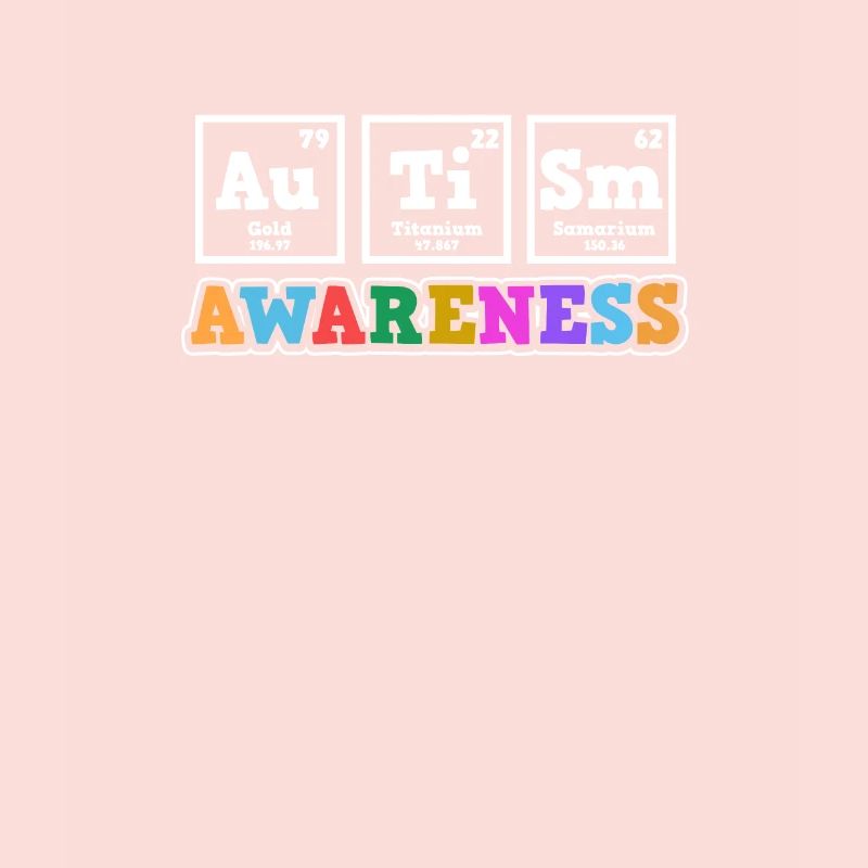 Asperger-Autismus-Bewusstseins-Element-Geschenk